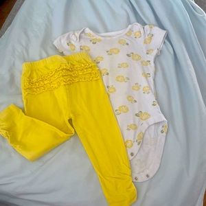 Yellow out fit